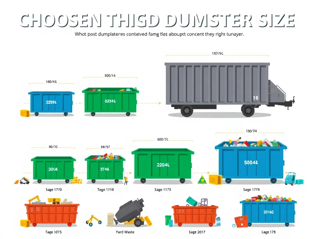 Ultimate Guide to Choosing Dumpster Size for Your Needs